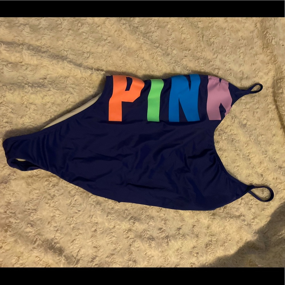 Victoria secret pink one piece bathing suit